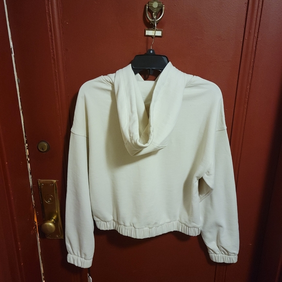 Calvin Klien Performance Off-White Hoodie Top Size Small - Picture 2 of 14